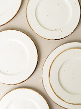 Porcelain Dinner Plates Set Of 4 - Tableware Serving Plates for Salad, Pasta, Steak - 9.1 x 0.9 inches - Sandy